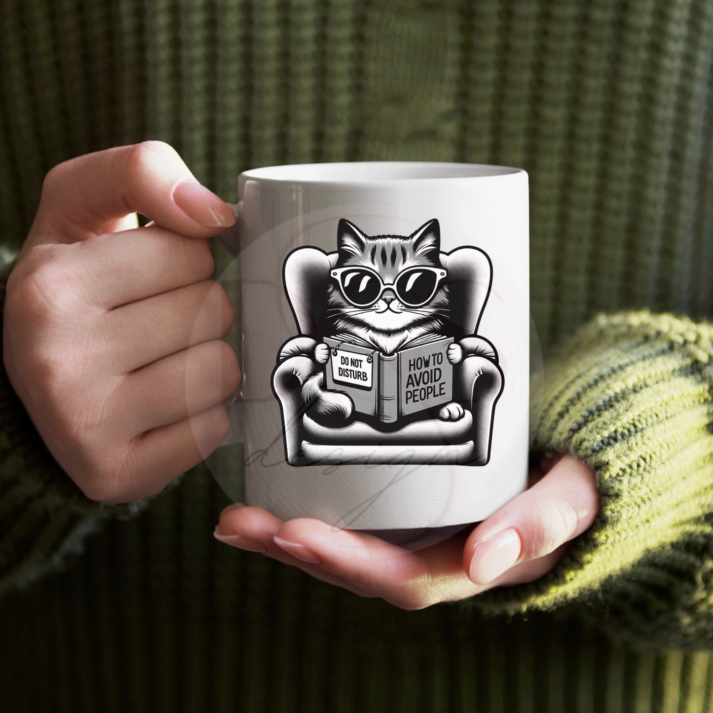 Anti Social Cat Mug