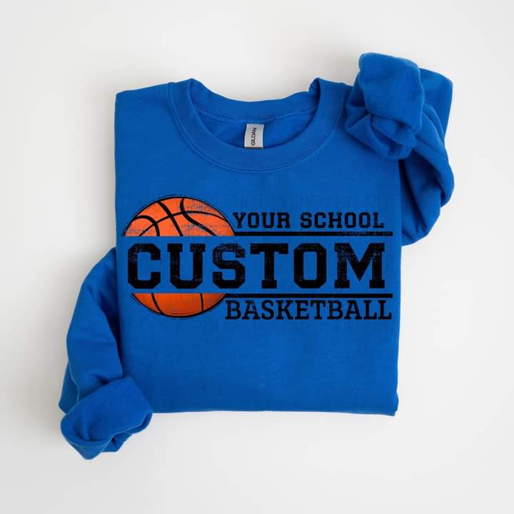 Custom basketball