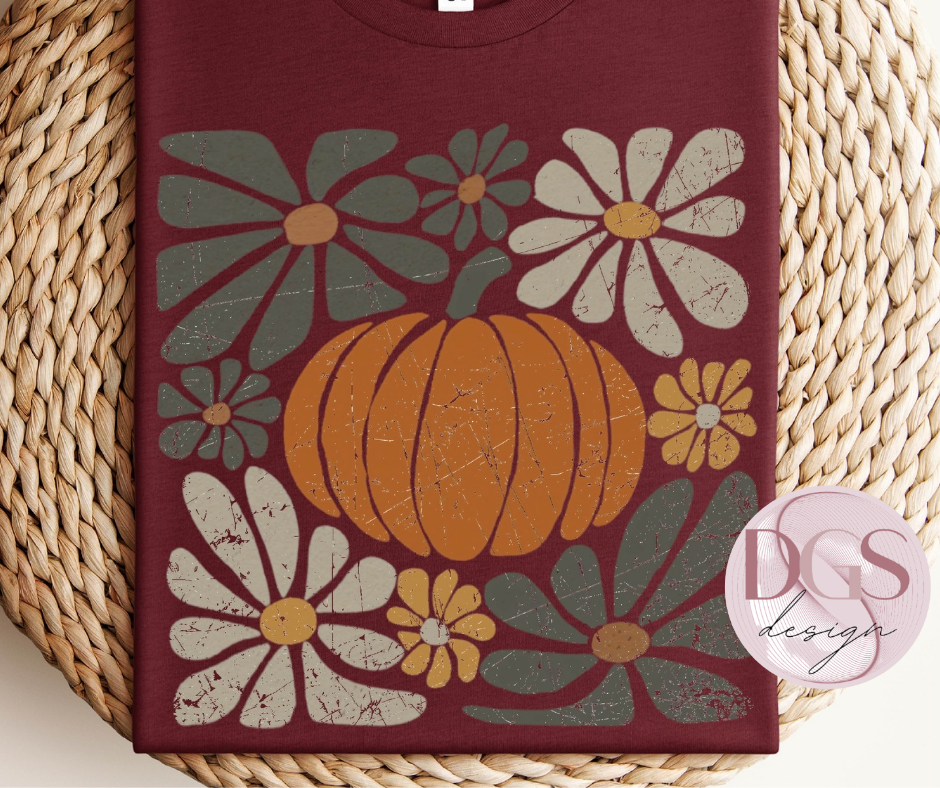 Boho pumpkins