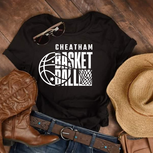 Cheatham Basketball and Net