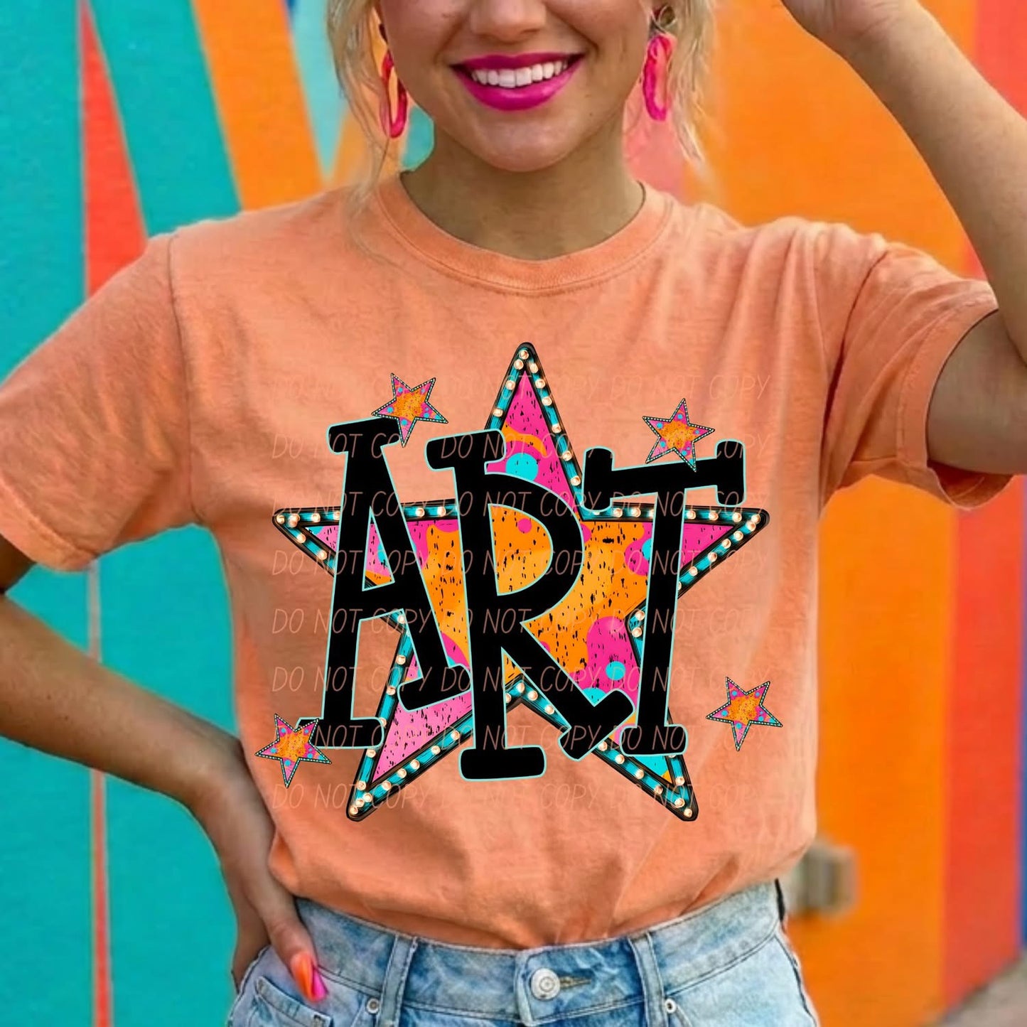 Hollywood Teacher/Career Stars Tee