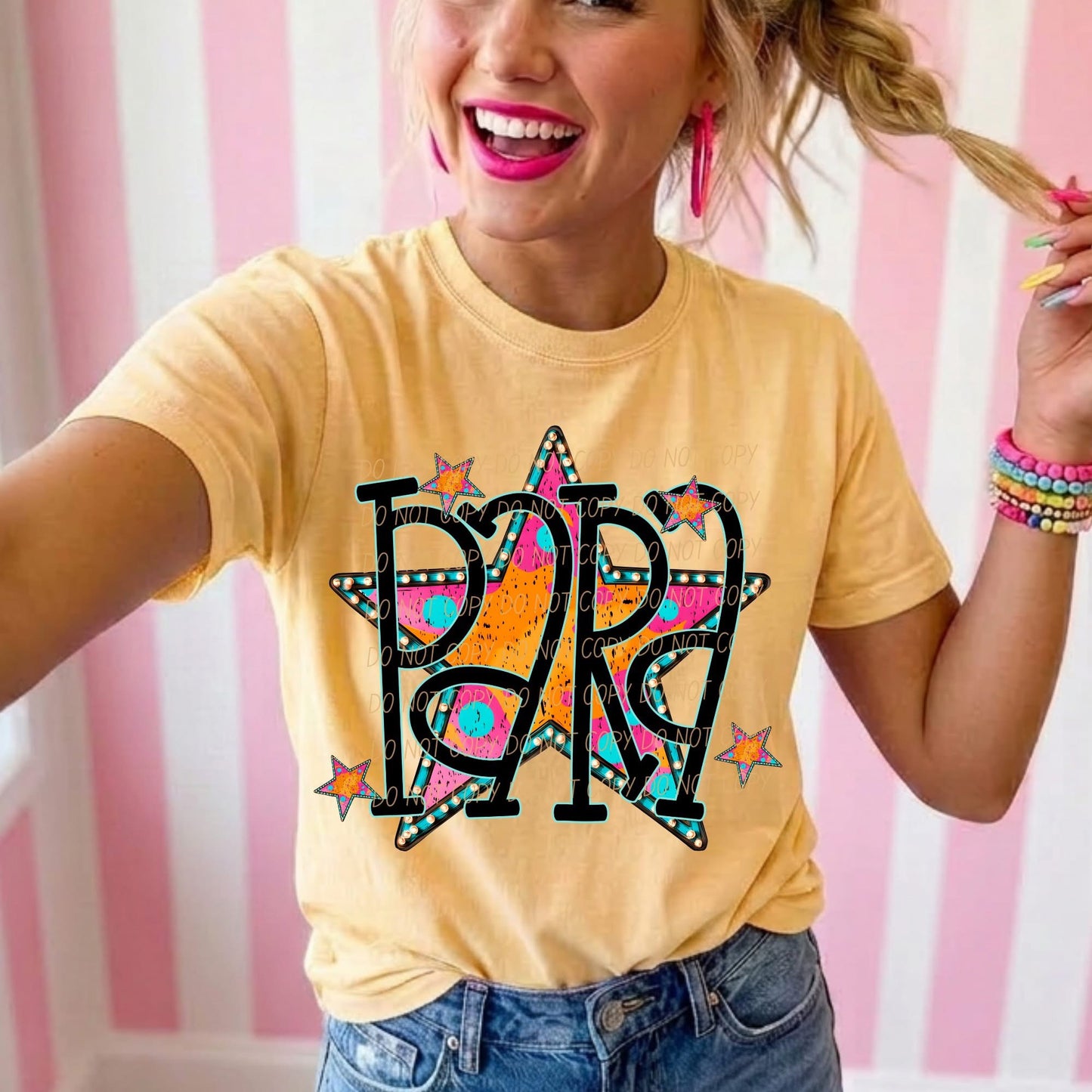 Hollywood Teacher/Career Stars Tee