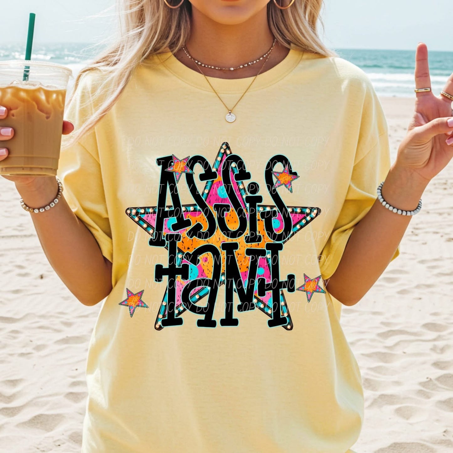Hollywood Teacher/Career Stars Tee