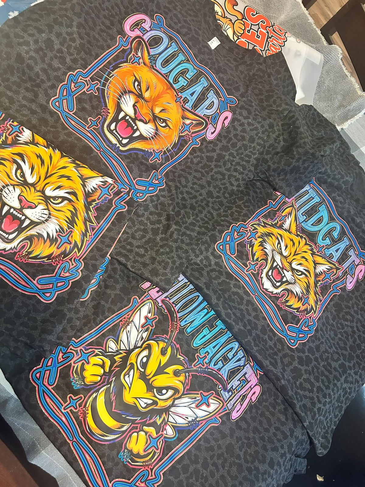 Black Leopard BRIGHT Mascot