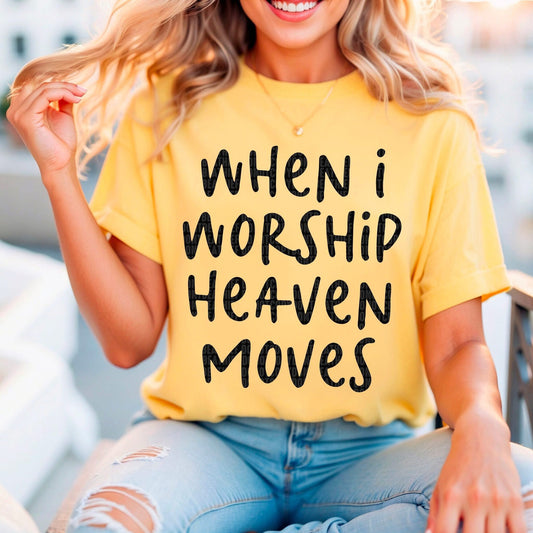 When I worship