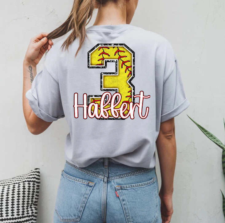 Softball Number