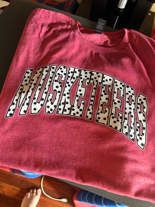 Musketeers Polka Dot Tee