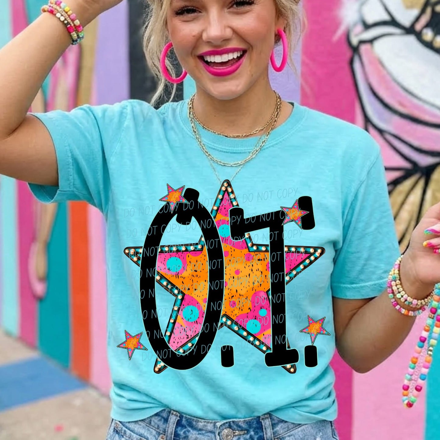Hollywood Teacher/Career Stars Tee