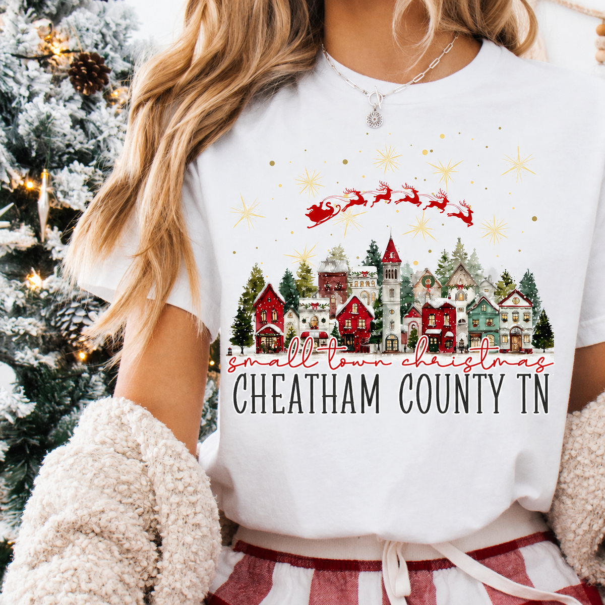 Small Town Christmas (fully customizable)