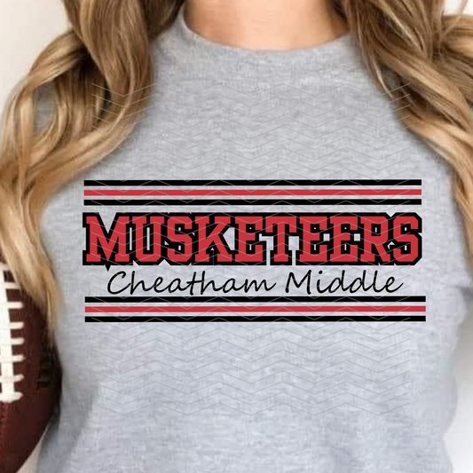 Musketeers Varsity Crewneck