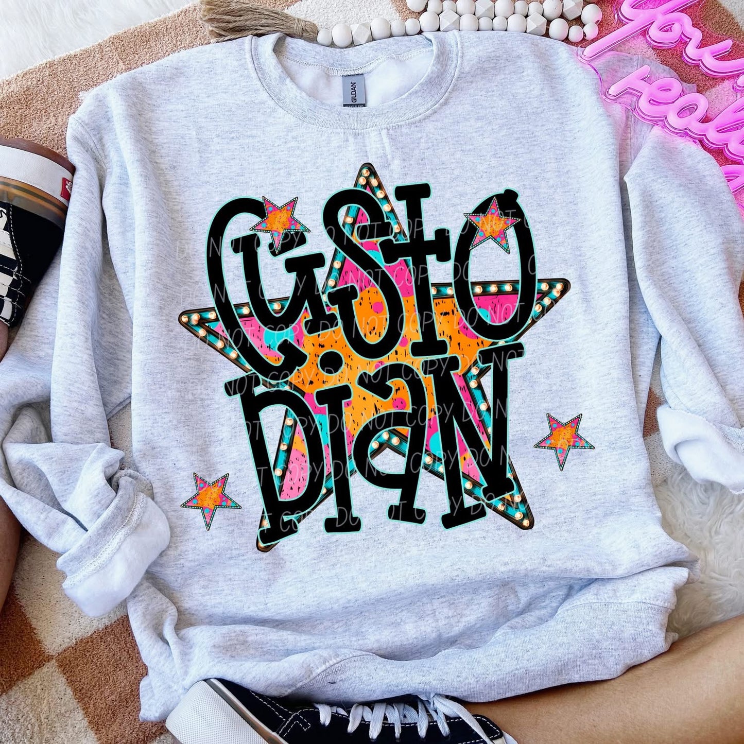 Hollywood Teacher/Career Stars Tee