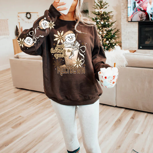 Meltdown cozy sweater