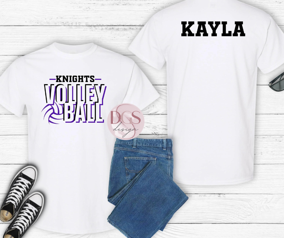 Custom School Volleyball Shirt